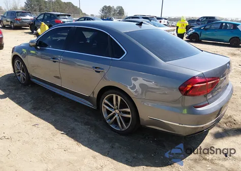 2017 Volkswagen Passat 1.8T R-Line from USA, damaged, VIN 1VWDT7A34HC076113